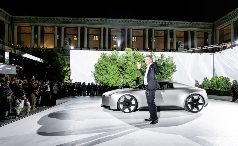 デザインスタディ「アウディ コンセプト C」が発表された「ストライブ・フォー・クリアリィ」。