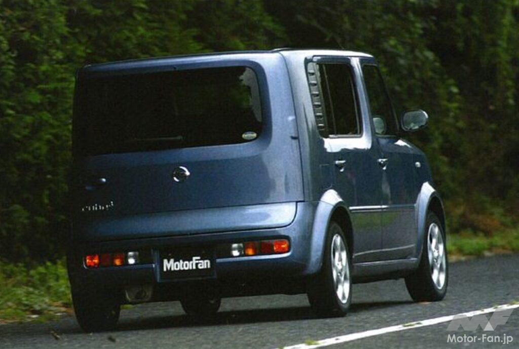 「キューブ・キュービック」のリヤビュー