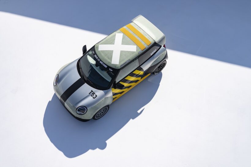 デウス エクス マキナが手がけた「MINI ジョン クーパー ワークス エレクトリック “スケグ”」。