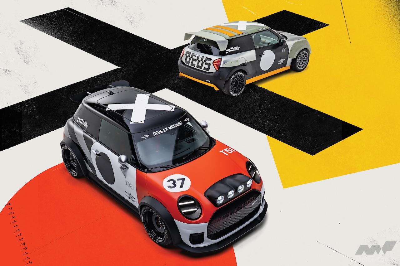 ことはページ【にくきぅの世界mini】 MINIとデウスエクスマキナのコラボ」“サーフ＆モータースポーツ