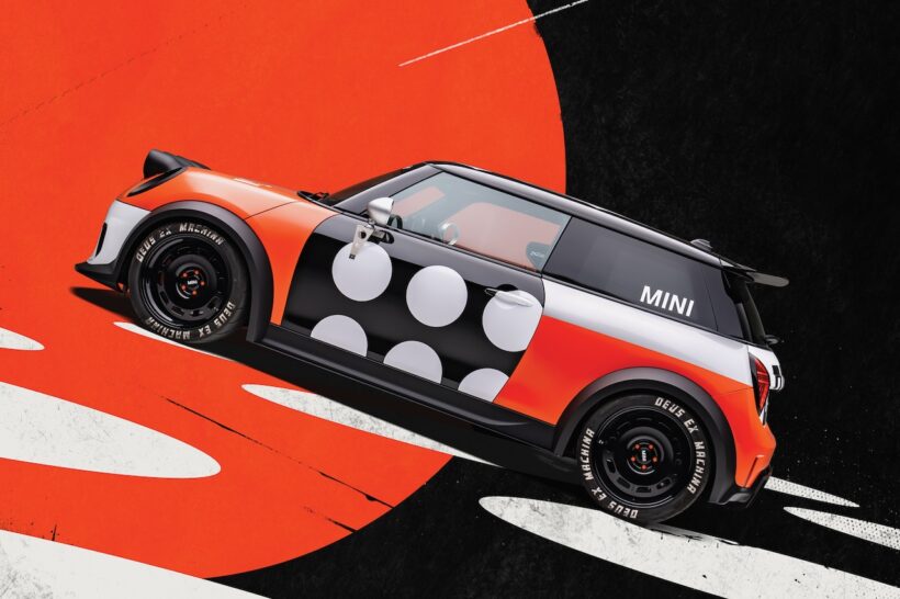 デウス エクス マキナが手がけた「MINI ジョン クーパー ワークス “マキナ”」。
