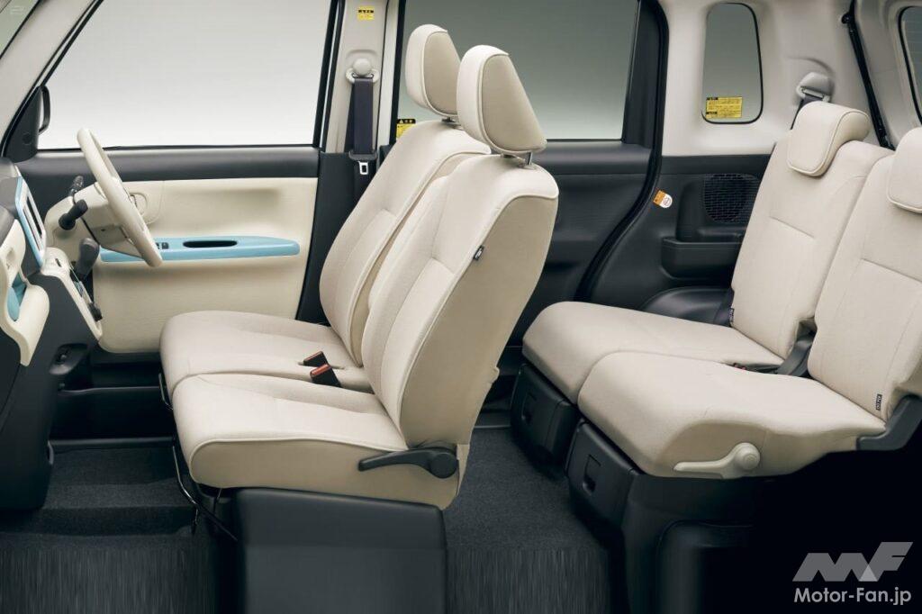 「ムーヴキャンバス」のシートアレンジ