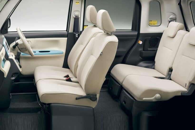 「ムーヴキャンバス」のシートアレンジ