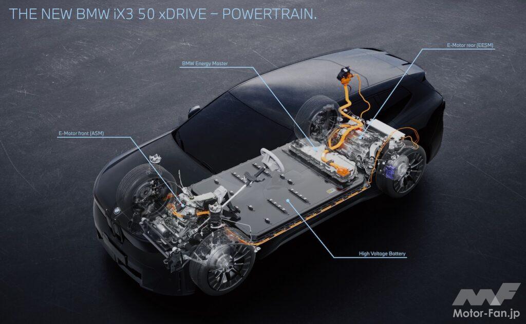 「ノイエ クラッセ」初の量産フル電動SAV、「BMW iX3」の電動パワートレイン。