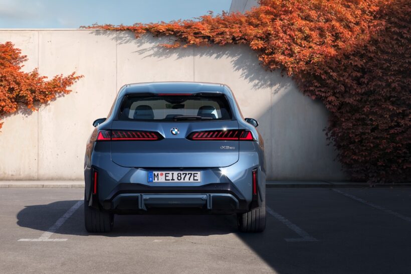 「ノイエ クラッセ」初の量産フル電動SAV、「BMW iX3」のエクステリア。