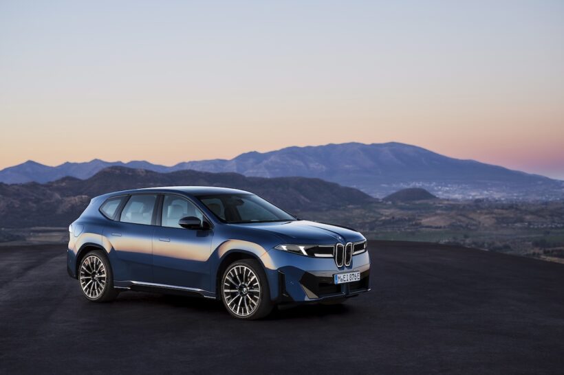 「ノイエ クラッセ」初の量産フル電動SAV、「BMW iX3」のエクステリア。