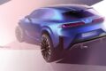 「ノイエ クラッセ」初の量産フル電動SAV、「BMW iX3」のデザインスケッチ。