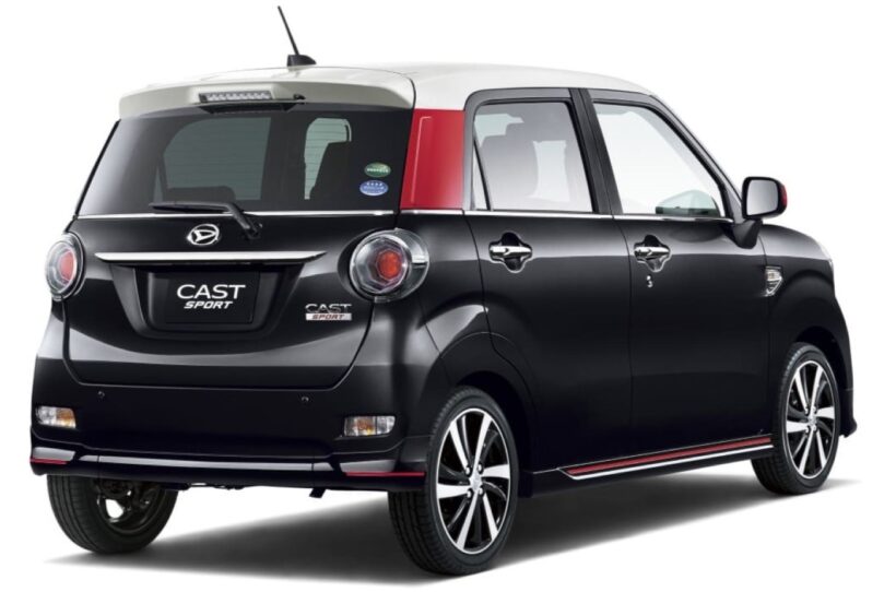 「キャストスポーツ」のリアビュー