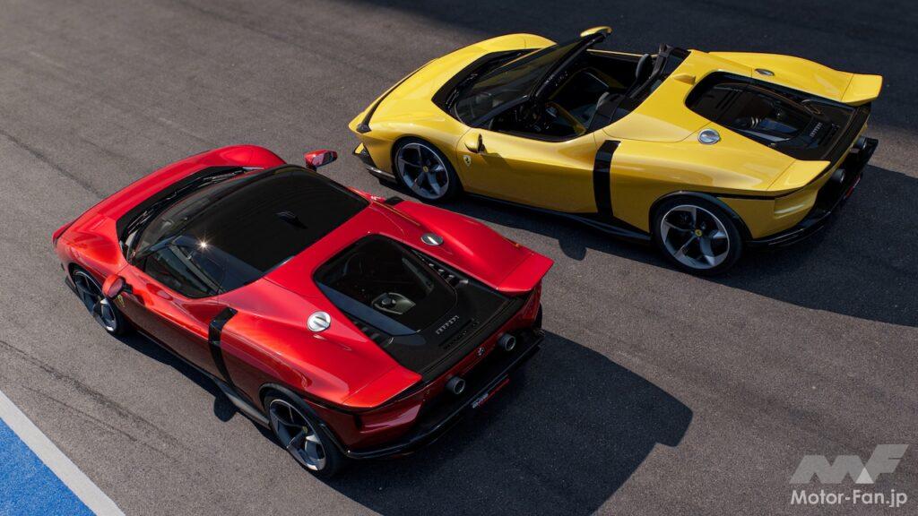フェラーリは、新型ハイブリッドスーパースポーツ「フェラーリ849テスタロッサ」と「 849 テスタロッサ スパイダー」を初公開した。