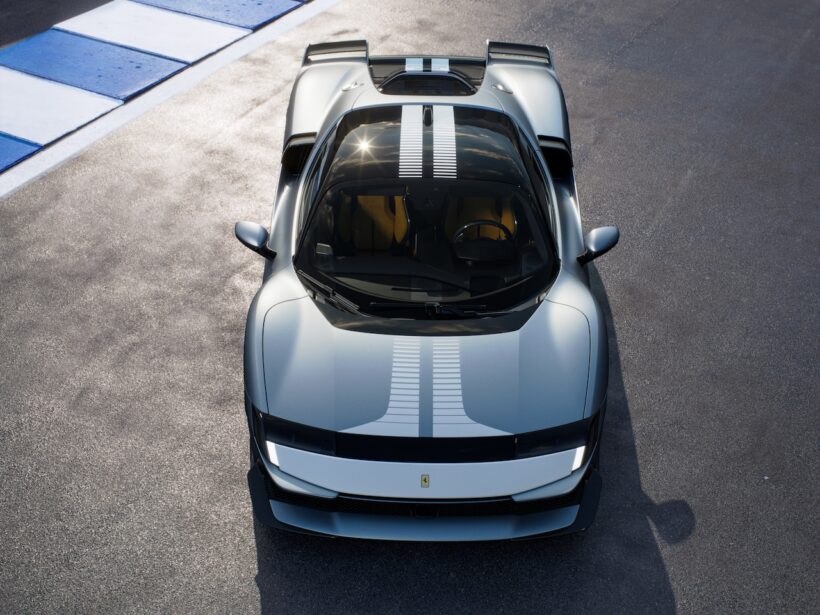 新型プラグインハイブリッドスーパースポーツ「フェラーリ 849 テスタロッサ アセット フィオラノ」のエクステリア。