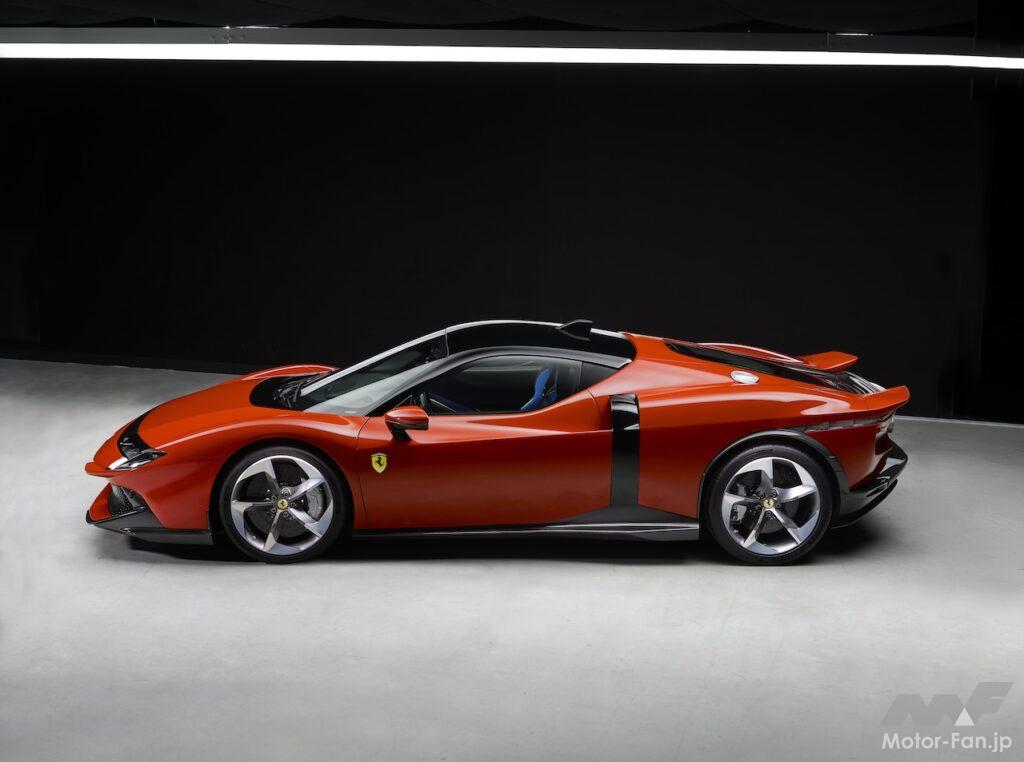 新型プラグインハイブリッドスーパースポーツ「フェラーリ 849 テスタロッサ」のエクステリア。