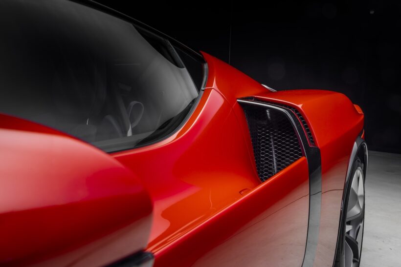 新型プラグインハイブリッドスーパースポーツ「フェラーリ 849 テスタロッサ」のエクステリア。