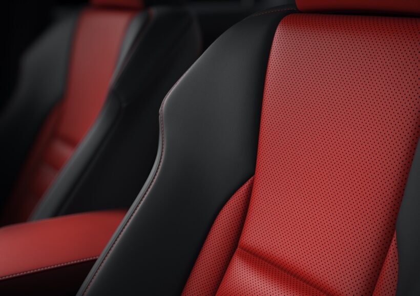 内外装を刷新した「レクサス IS」改良新型のインテリア。