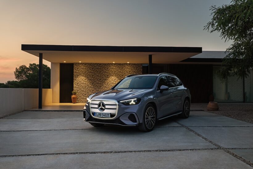 「メルセデス・ベンツ GLC with EQ テクノロジー」のエクステリア。