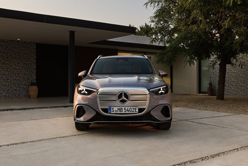 「メルセデス・ベンツ GLC with EQ テクノロジー」のエクステリア。