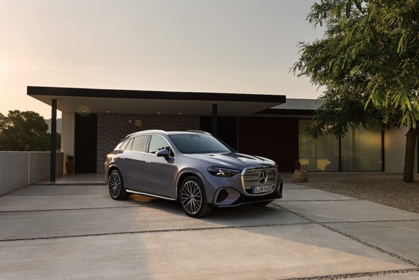 「メルセデス・ベンツ GLC with EQ テクノロジー」のエクステリア。