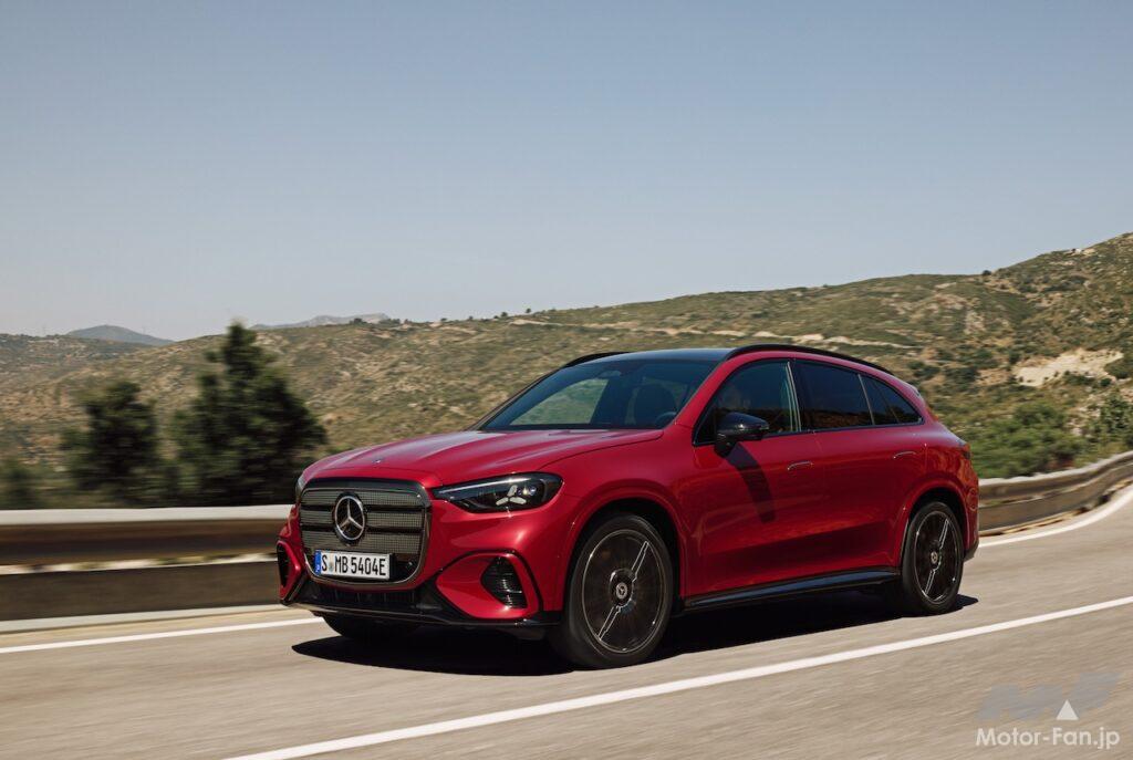「メルセデス・ベンツ GLC with EQ テクノロジー」の走行シーン。