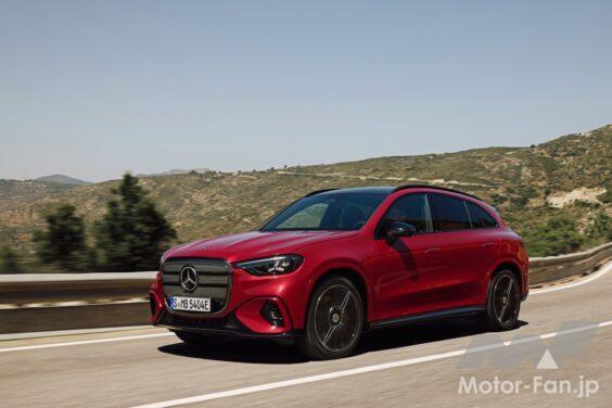「メルセデス・ベンツ GLC with EQ テクノロジー」の走行シーン。