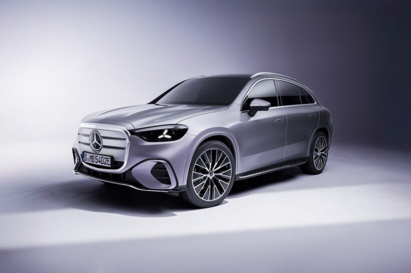「メルセデス・ベンツ GLC with EQ テクノロジー」のエクステリア。