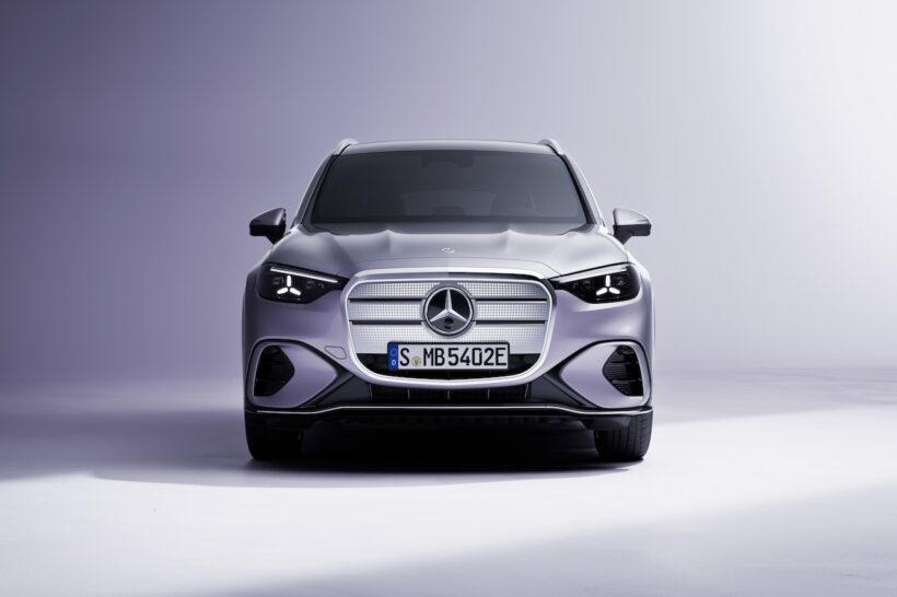 「メルセデス・ベンツ GLC with EQ テクノロジー」のエクステリア。