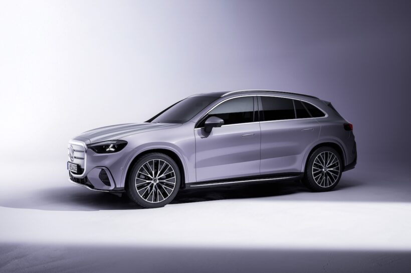 「メルセデス・ベンツ GLC with EQ テクノロジー」のエクステリア。