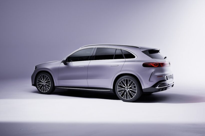 「メルセデス・ベンツ GLC with EQ テクノロジー」のエクステリア。