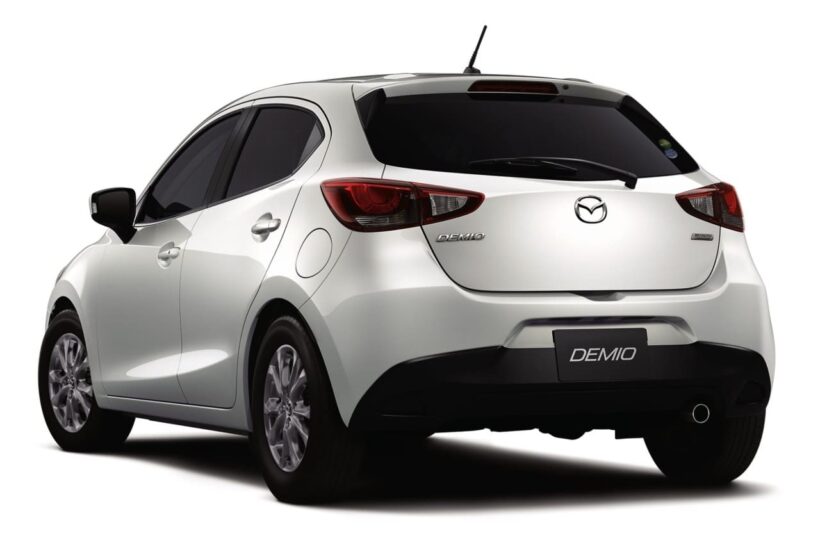 4代目「デミオ」のリアビュー
