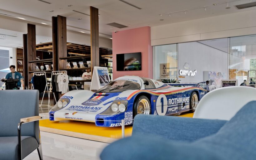 「クルヴィスタン バンコク」で開催された特別展『レースボーン（Raceborn）』。