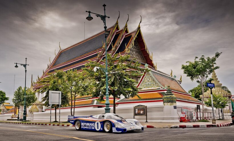 今回のイベントに先立って、クルヴィスタン バンコクは、956 LHをバンコク市内に持ち込んで、スペシャルフォトセッションを実施した。