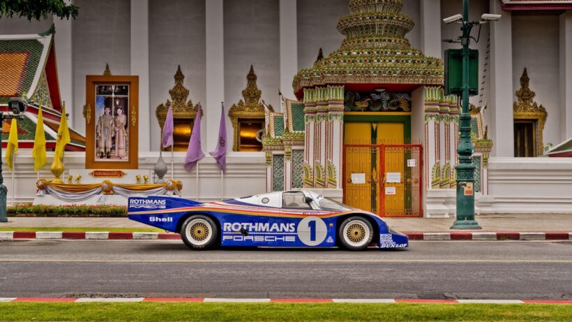 今回のイベントに先立って、クルヴィスタン バンコクは、956 LHをバンコク市内に持ち込んで、スペシャルフォトセッションを実施した。