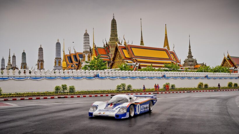 今回のイベントに先立って、クルヴィスタン バンコクは、956 LHをバンコク市内に持ち込んで、スペシャルフォトセッションを実施した。