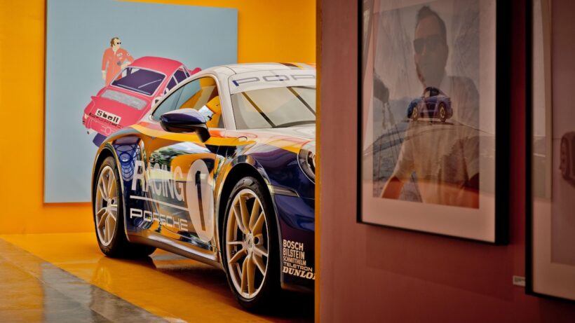 「クルヴィスタン バンコク」で開催された特別展『レースボーン（Raceborn）』。