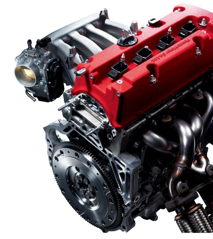 3代目「シビック・タイプR」搭載の2.0L DOHC i-VTECエンジン