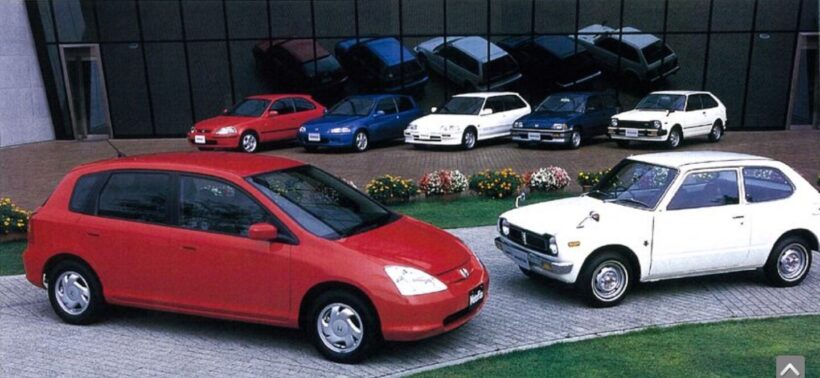 歴代の主要シビック