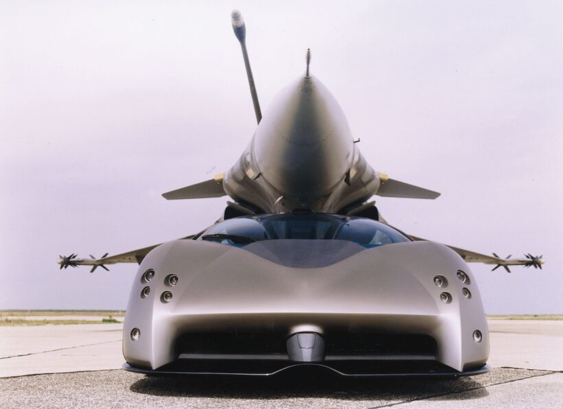 1998年に初公開されたディアブロ・ベースのコンセプトカー「ランボルギーニ プレグンタ」。