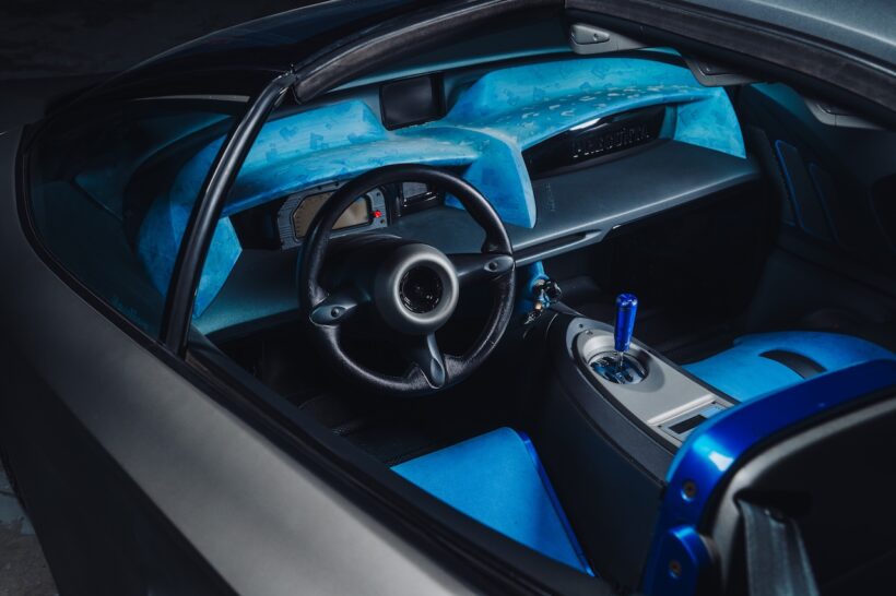 1998年に初公開されたディアブロ・ベースのコンセプトカー「ランボルギーニ プレグンタ」。