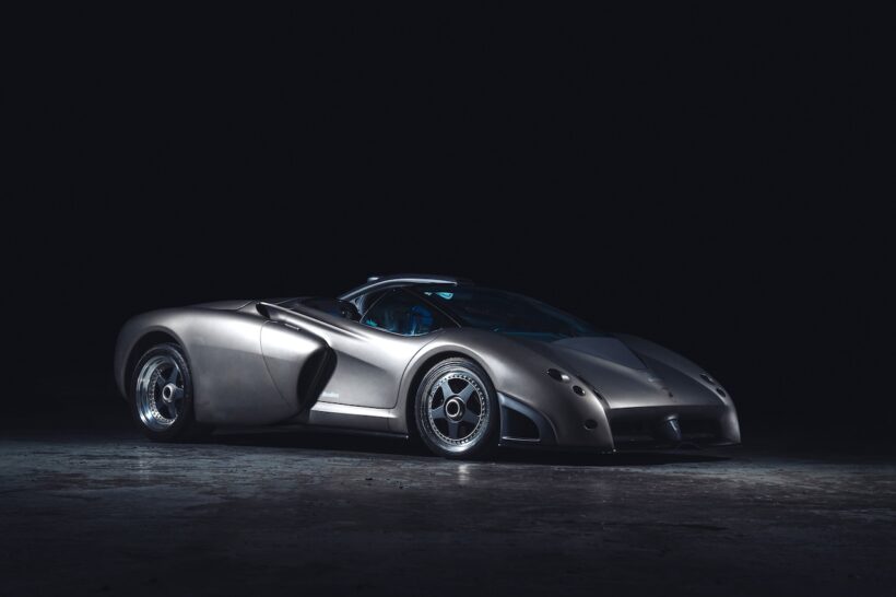 1998年に初公開されたディアブロ・ベースのコンセプトカー「ランボルギーニ プレグンタ」。