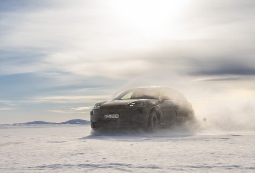 世界各地で行われた、「ポルシェ カイエン エレクトリック」の実走テスト。