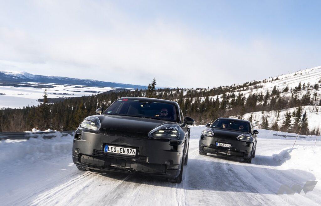 世界各地で行われた、「ポルシェ カイエン エレクトリック」の実走テスト。