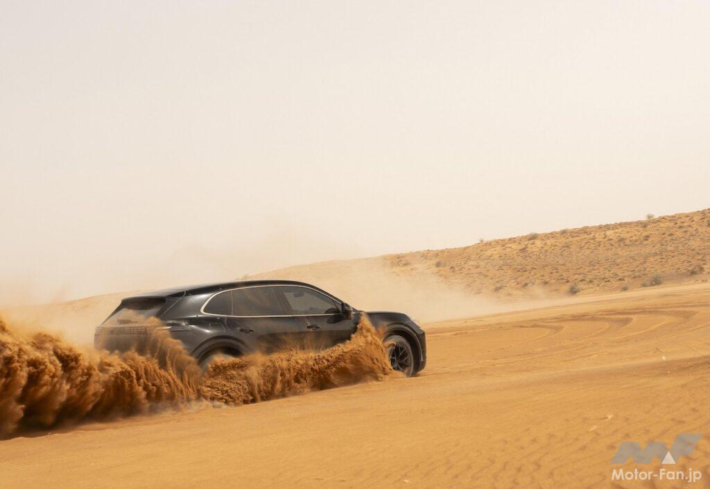 世界各地で行われた、「ポルシェ カイエン エレクトリック」の実走テスト。