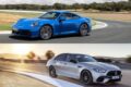 Porsche 911 Carrera × Mercedes-AMG C 63 S E PERFORMANCE
