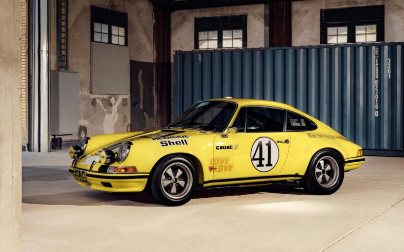 朽ち果てた状態で発見された、1972年のル・マン24時間を制した「ポルシェ 911 S/T」。