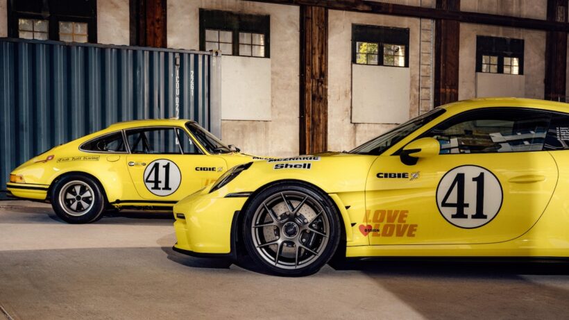 1972年のル・マン24時間レースのGTクラスを制した「ポルシェ 911 S/T」を再現した、2024年型911 S/Tが製作された。