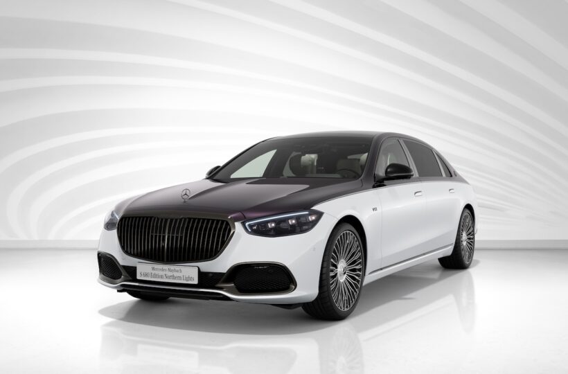 専用エクステリアを纏った特別仕様車「メルセデス・マイバッハ S 680 エディション ノーザンライツ」が、5台限定で日本に導入される。