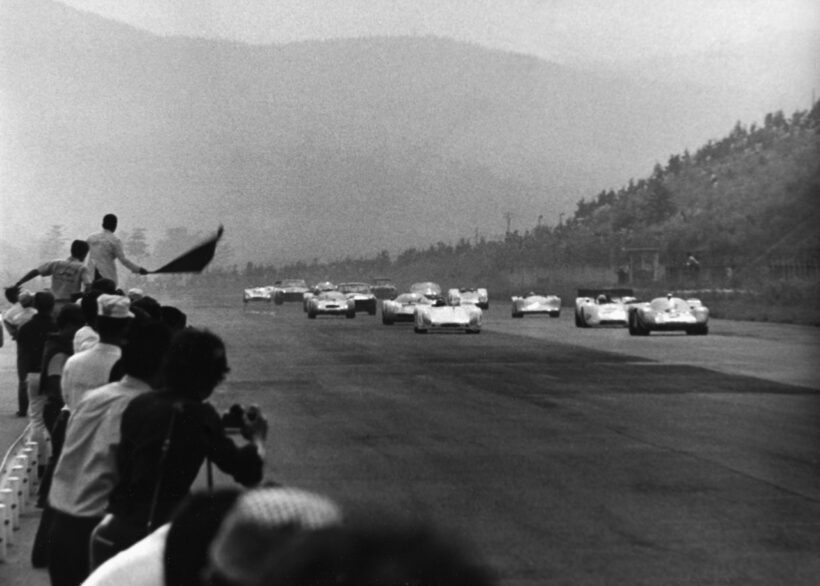 1970年の「富士200マイル」でトップフィニッシュを果たした、フェラーリ 512 S。