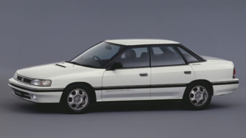 1989年にデビューしたレガシィ・セダン」