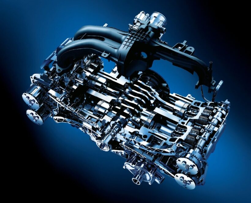 2010年に登場した2.0L水平対向エンジン(FB型)