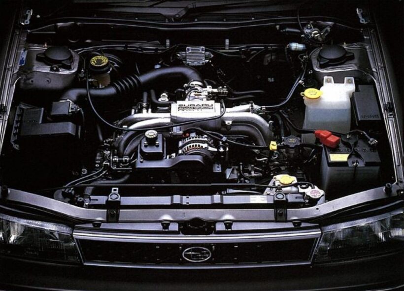 初代レガシィに搭載されたEJ20型エンジン