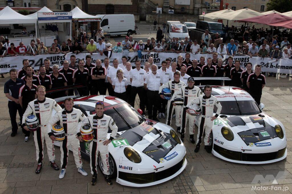ポルシェの新ファクトリーチームが、ル・マン24時間レースでダブル優勝。