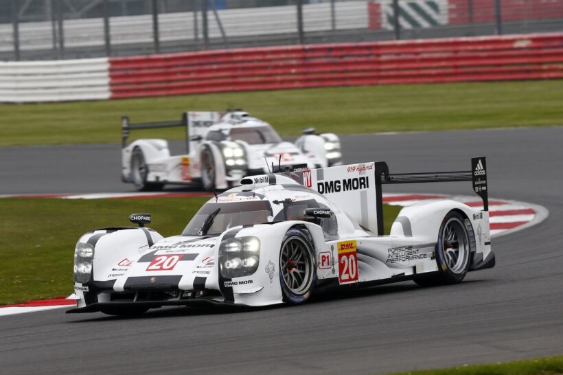 新たに開発された「ポルシェ 919 ハイブリッド」がデビュー戦で表彰台を獲得。